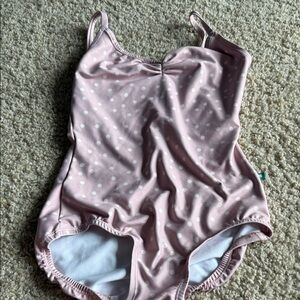 Pink Polka Dot Lucklyleo leotard